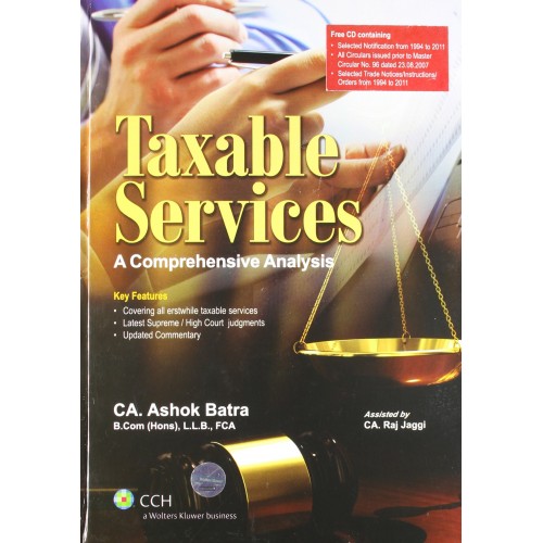 CCH's Taxable Services: A Comprehensive Analysis by  Ashok Batra